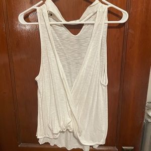 Wrap white tank